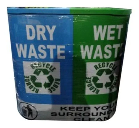 Dry and Wet SS Dustbin